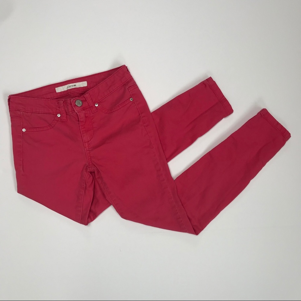 Joes Jeans, pink skinny jeans, size 10